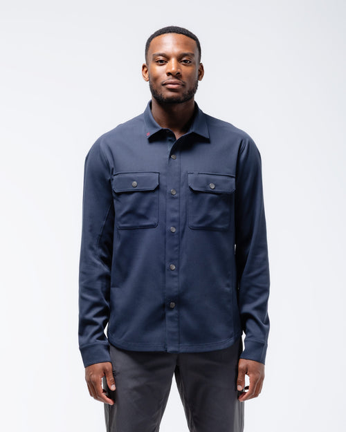 Crestline Flannel - Navy / S - Shirt