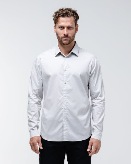 Haven Slim Dress Shirt - Light Grey / S - Shirt