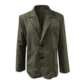 Men’s Blazer Sport Jacket Sport Coat - Army Green / S - Men’s Outerwear