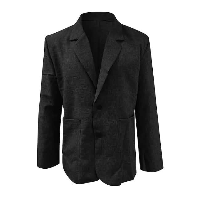 Men’s Blazer Sport Jacket Sport Coat - Black / S - Men’s Outerwear