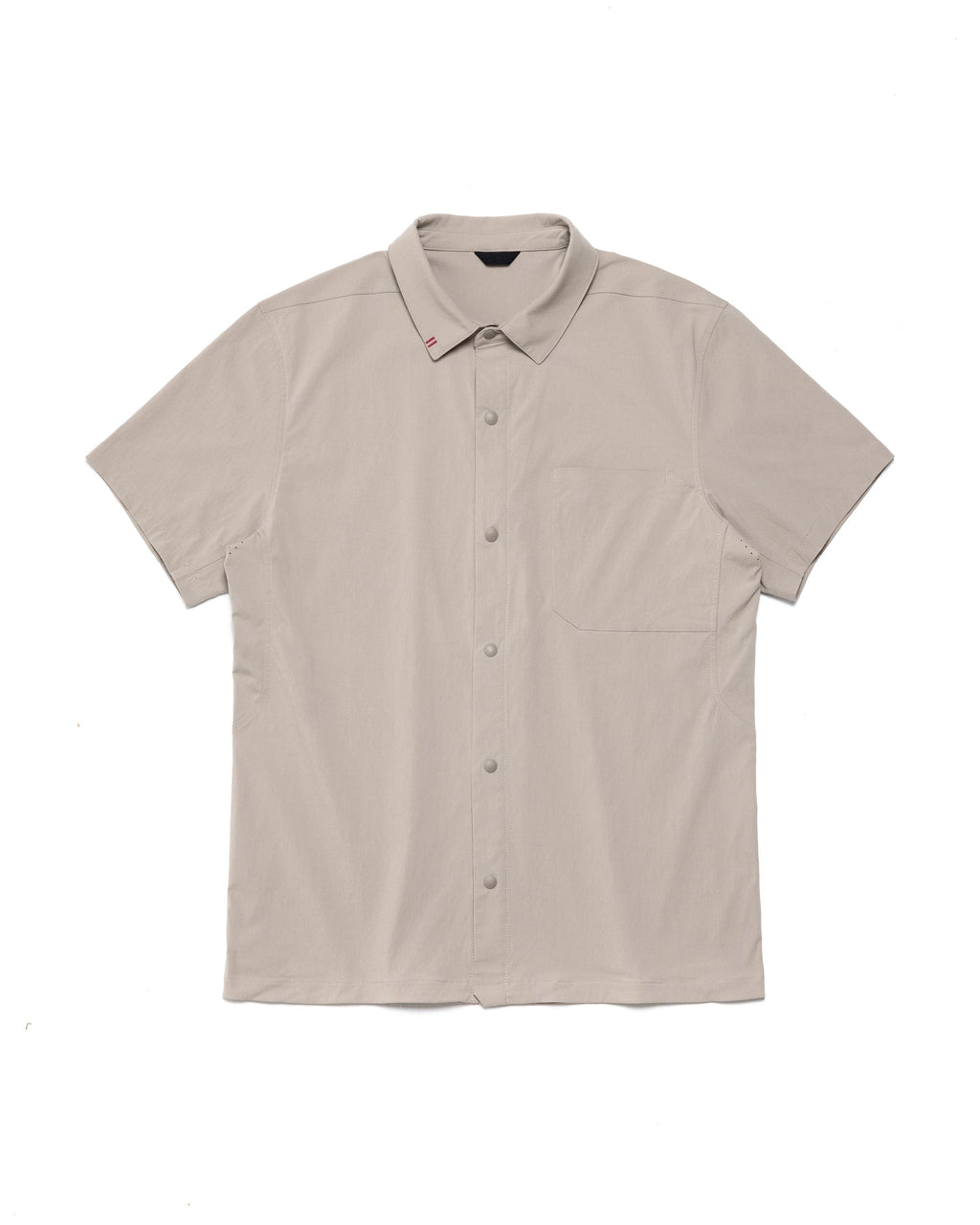 Mikey Snap Up Shirt - Khaki / S - Shirt