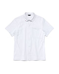 Mikey Snap Up Shirt - Light Grey / S - Shirt