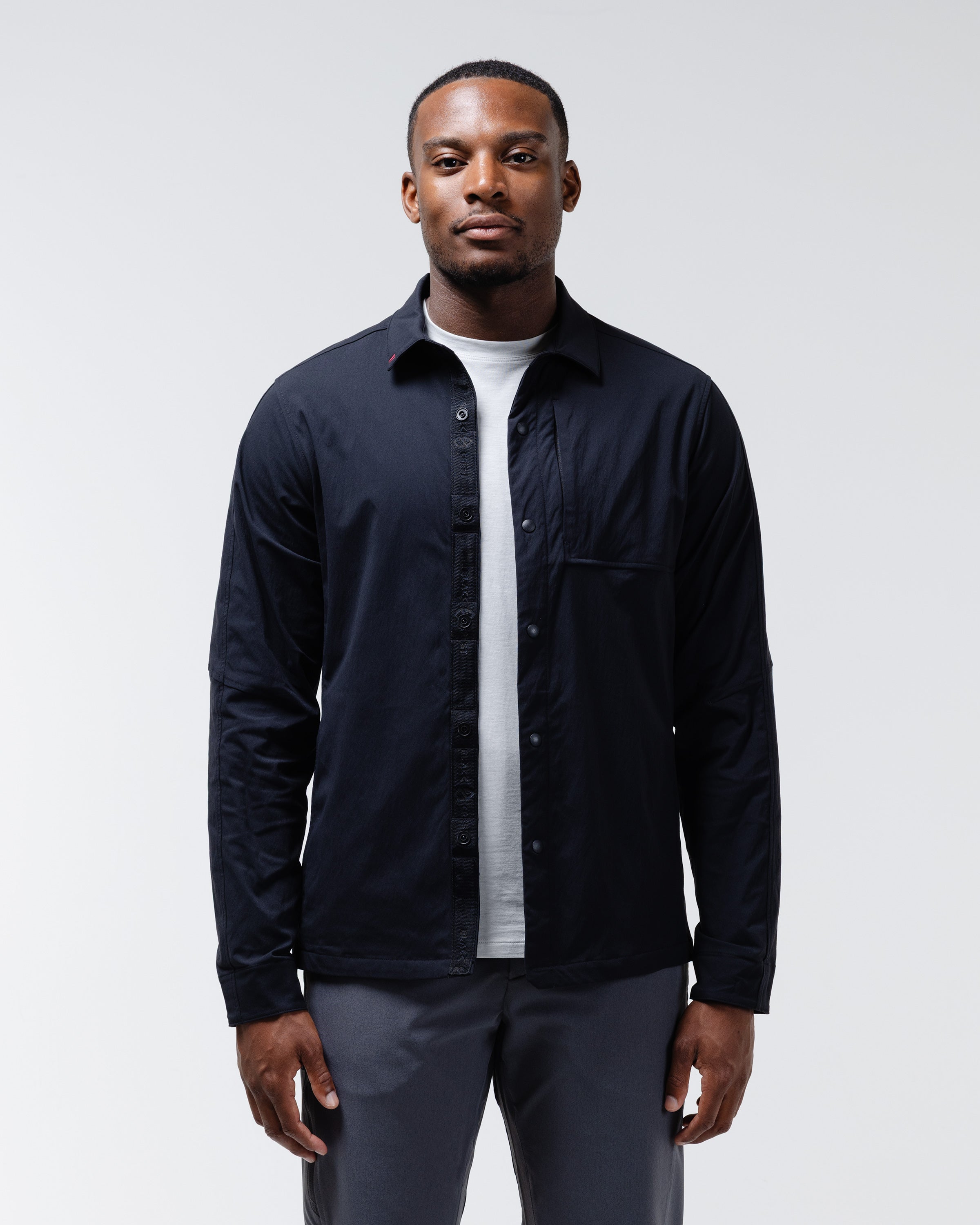 Refuge Long Sleeve Snap Up Shirt - Shirt