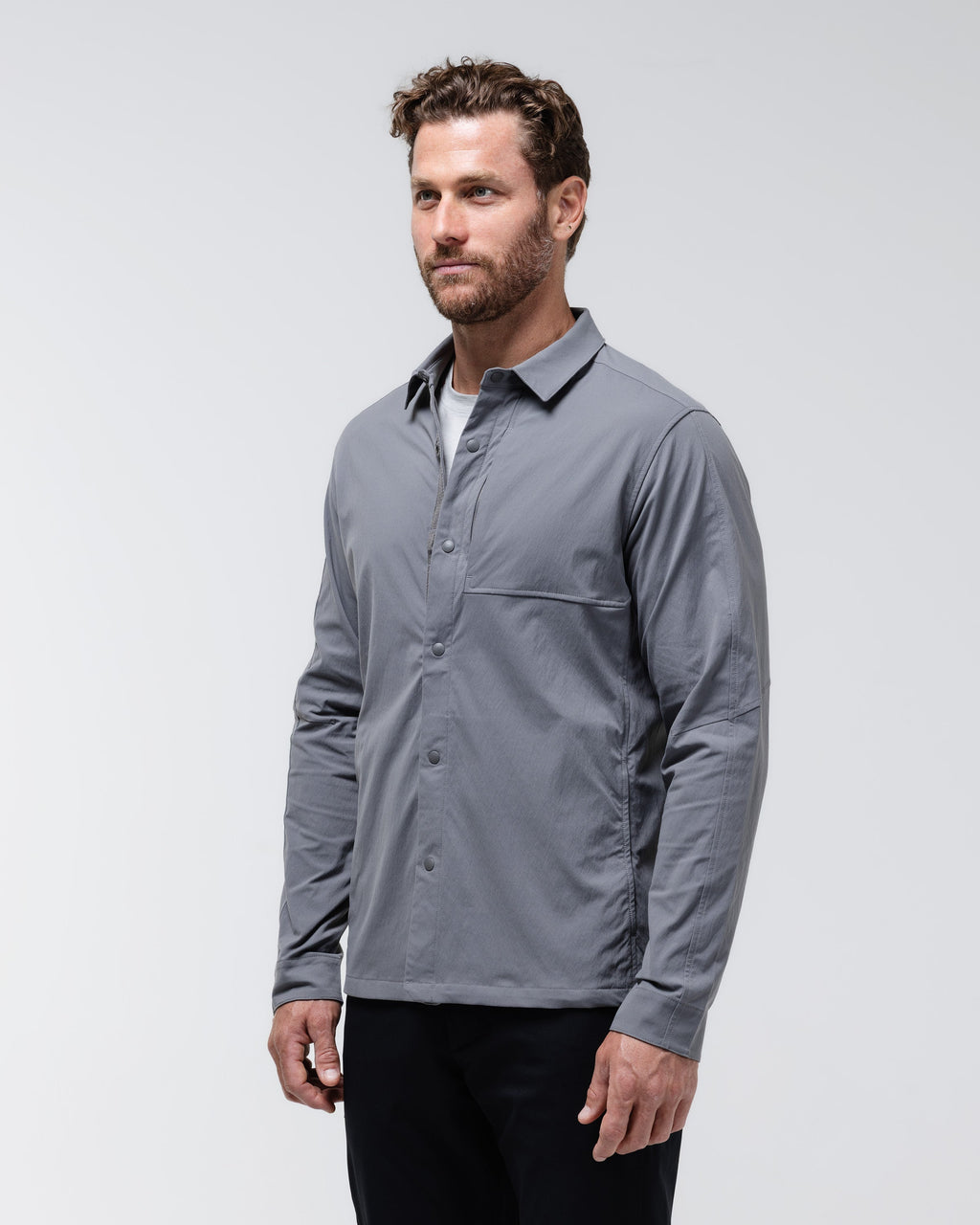 Refuge Long Sleeve Snap Up Shirt - Shirt