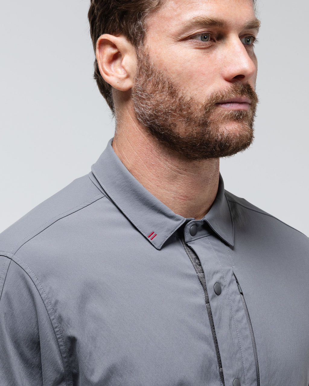 Refuge Long Sleeve Snap Up Shirt - Shirt