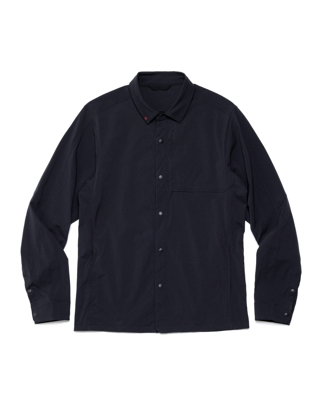Refuge Long Sleeve Snap Up Shirt - Black / S - Shirt