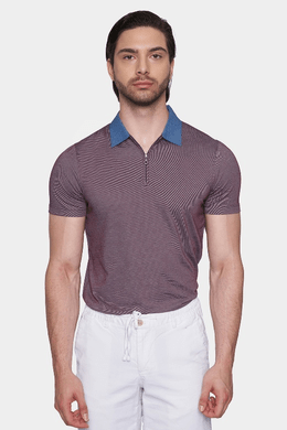 The Mercerized Cotton Polo (Taupe)